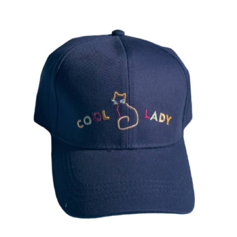 Sonoma cool cat lady navy blue cotton hat